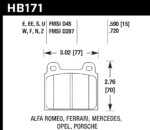 Hawk HPS 5.0 brake pads
