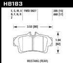 Hawk HPS brake pads