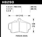 Hawk DTC-70 brake pads