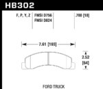 Hawk PC brake pads