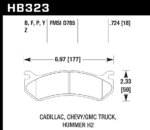 Hawk SD brake pads