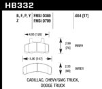 Hawk SD brake pads