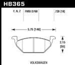 Hawk HPS 5.0 brake pads