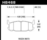 Hawk HP+ brake pads