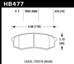 Hawk HPS brake pads