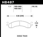 Hawk LTS brake pads