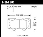 Hawk PC brake pads