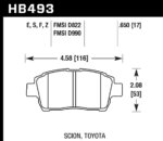 Hawk HPS brake pads