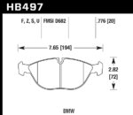 Hawk PC brake pads