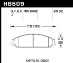 Hawk PC brake pads