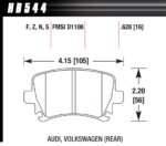 Hawk PC brake pads