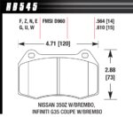 Hawk PC brake pads