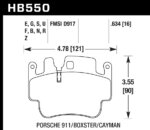 Hawk HP+ brake pads
