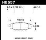 Hawk HPS 5.0 brake pads