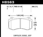 Hawk PC brake pads
