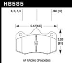 Hawk PC brake pads