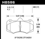 Hawk PC brake pads