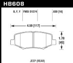 Hawk HPS brake pads