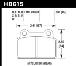 Hawk PC brake pads