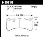 Hawk HPS brake pads