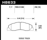 Hawk SD brake pads