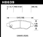 Hawk HPS 5.0 brake pads