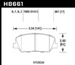 Hawk HPS brake pads