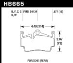 Hawk PC brake pads