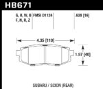 Hawk HPS 5.0 brake pads
