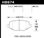 Hawk HPS 5.0 brake pads