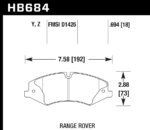 Hawk PC brake pads