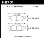 Hawk PC brake pads