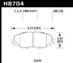 Hawk PC brake pads