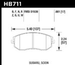 Hawk HPS 5.0 brake pads