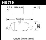 Hawk HPS 5.0 brake pads