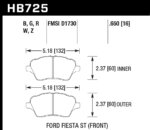 Hawk PC brake pads