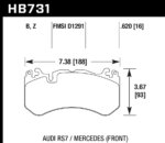 Hawk PC brake pads