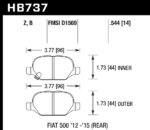 Hawk HPS 5.0 brake pads