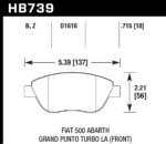 Hawk HPS 5.0 brake pads