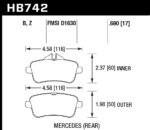 Hawk PC brake pads