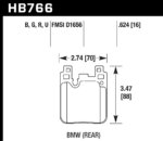 Hawk PC brake pads