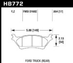 Hawk PC brake pads