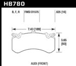 Hawk HPS 5.0 brake pads