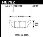 Hawk LTS brake pads