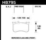 Hawk HPS 5.0 kočione pločice