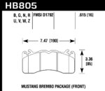 Hawk PC brake pads