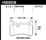 Hawk PC brake pads