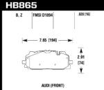 Hawk PC brake pads