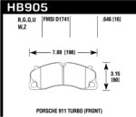 Hawk HP+ brake pads