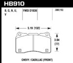 Hawk DTC-60 brake pads